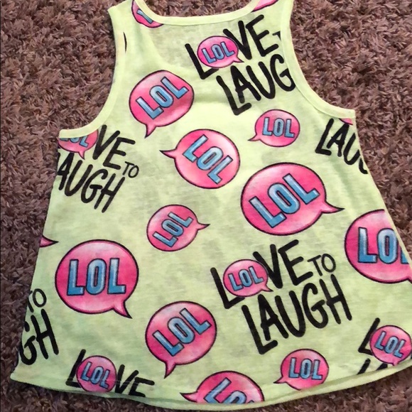 NWOT Youth Girls Size 12 Tank Top from Justice. - Picture 2 of 3
